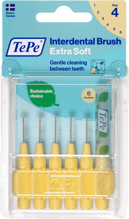 Tepe Interdental Brush 0,70mm Yellow X-soft 6