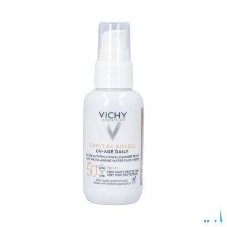 Vichy Cap Sol Uv-Age Tintee Light Ip50 + 40 ml  -  Vichy