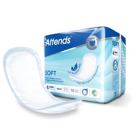 Attends Soft 4 Maxi Inleg Anatom. 1x 8