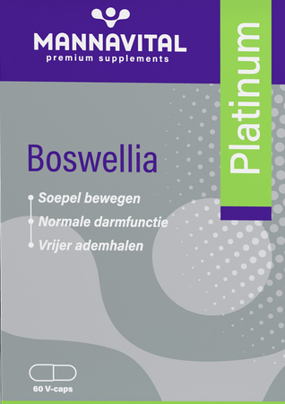 Mannavital Boswellia Platinum V-Capsule 60