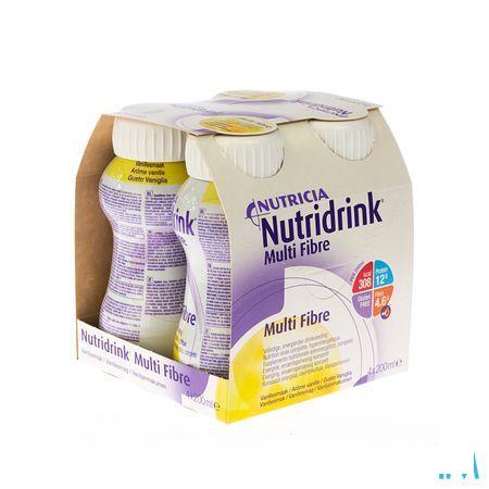 Nutridrink Multifibre Vanille 4x200 ml 3211075  -  Nutricia