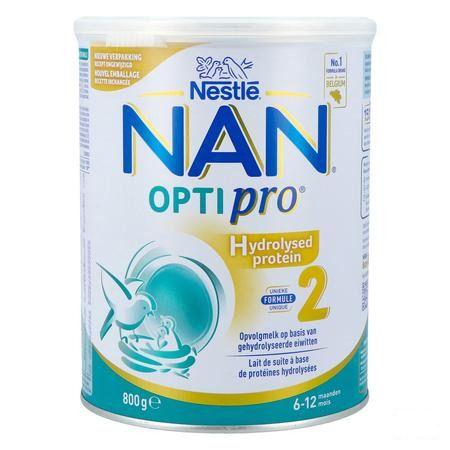 Nan Optipro HP 2 Lait Pdr 800G  -  Nestle