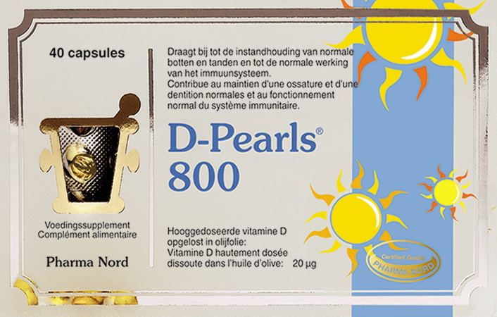 D-pearls 800 Capsule 40  -  Pharma Nord