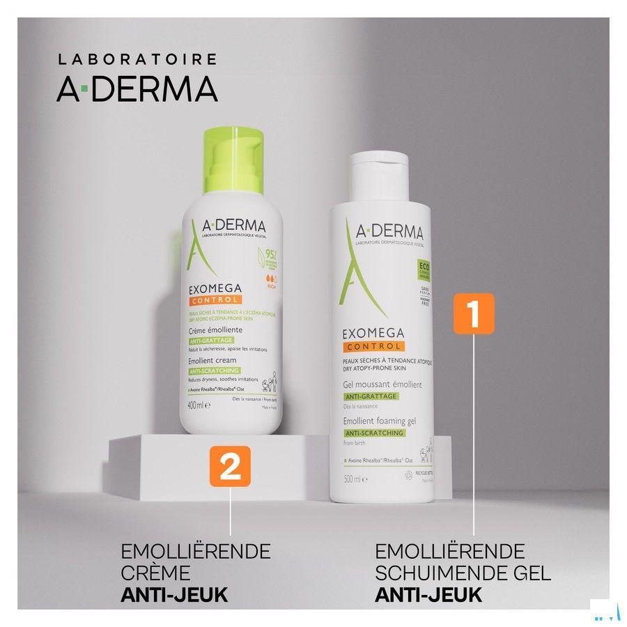 Aderma Exomega Control Gel Emolierend Flacon 500 ml  -  Aderma