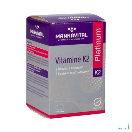 Mannavital Vitamine K2 Platinum V-Caps 60