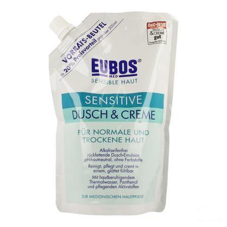 Eubos Creme Douche Sensitive Refill 400 ml  -  I.D. Phar