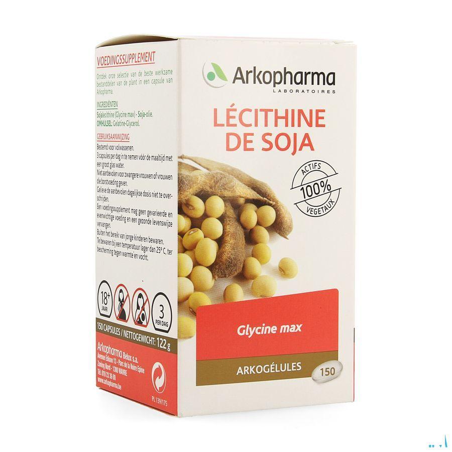 Arkocaps Sojalecithine Plantaardig 150  -  Arkopharma