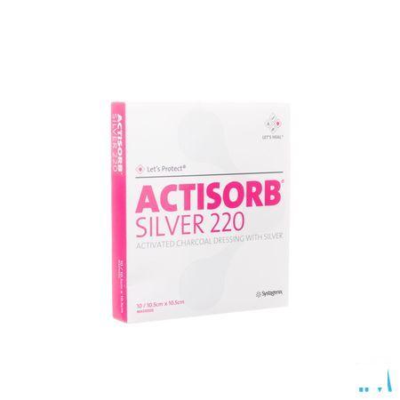 Actisorb Silver 220 Kp 10,5x10,5cm 10 Mas105de  -  Gd Medical