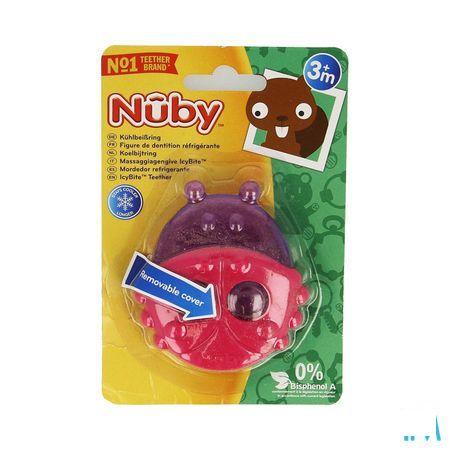 Nuby Koelbijtfiguur Diertjes Met Beschermhoes - 3m +   -  New Valmar