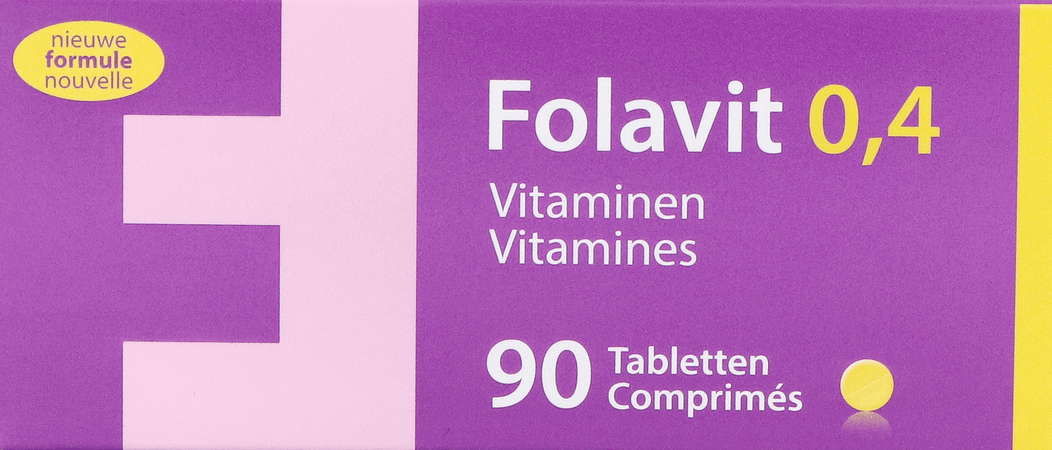 Folavit 0,4 Comp 90  -  Kela Pharma