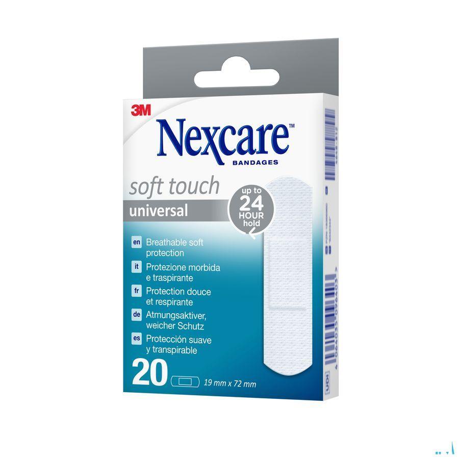 Nexcare 3M Soft Touch Universal 19mm x 72mm Strips20