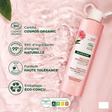 Klorane Gezicht Melkachtig Rein.Water Pioen. 200 ml