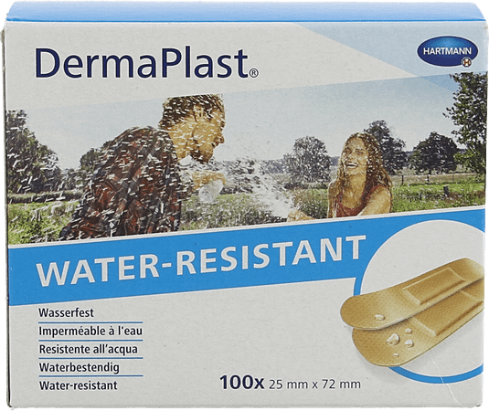 Dermaplast Water Resistant 25X72Mm 100 5351522  -  Hartmann