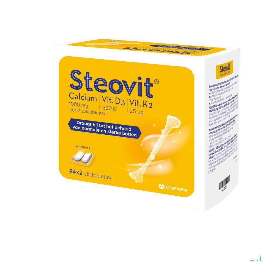 Steovit Calcium/Vitd3/Vit K2 1000Mg/880Iu Comp 2X84