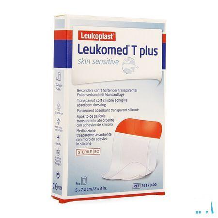 Leukomed T Plus Skin Sens. 7,2cmx5cm 5 7617800