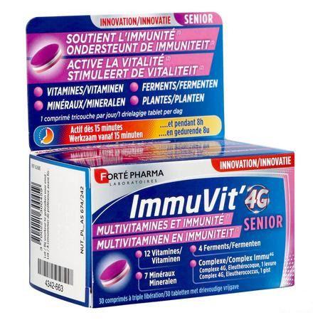 Immuvit 4G Senior Comp 30  -  Forte Pharma