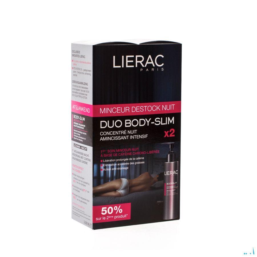 Lierac Bodyslim Destock Nacht Duo Tube 2x200 ml