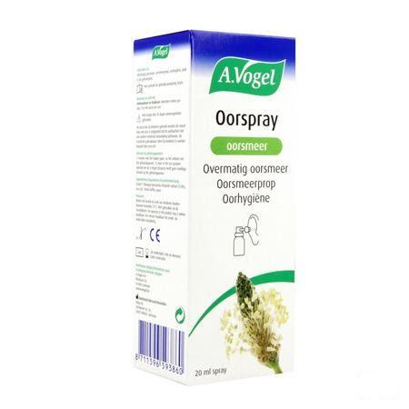 Vogel Oorspray Oorsmeer 20 ml  -  A.vogel