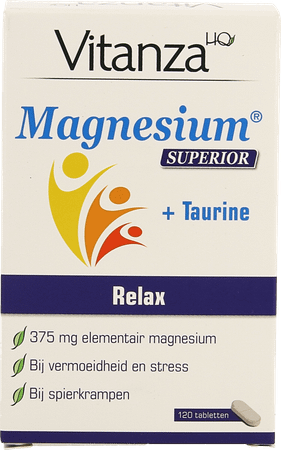 Vitanza Hq Magnesium Superior Comprimes 120  -  Yvb
