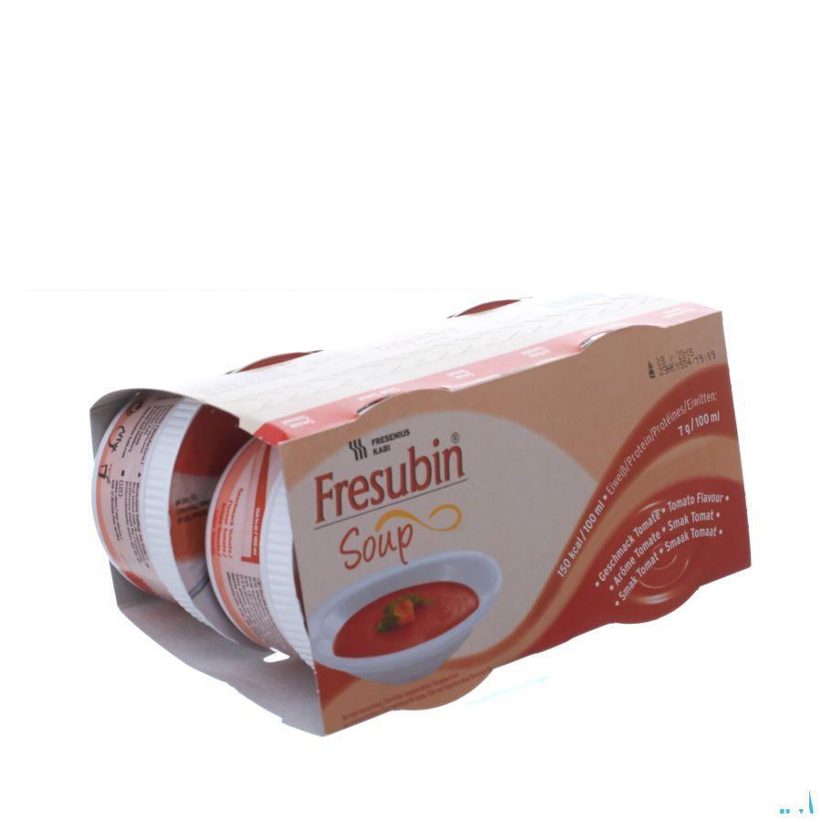 Fresubin Soup Tomaat Cup 4x200 ml 7015701  -  Fresenius