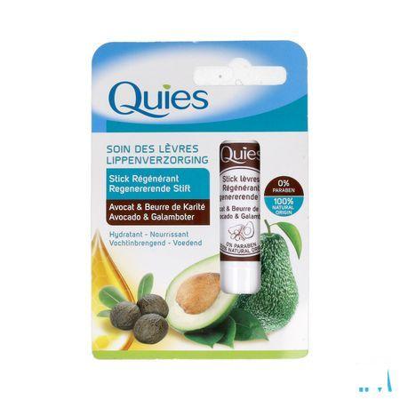 Quies Stick Levres Regenerant Avocat&beure Karite  -  Quies