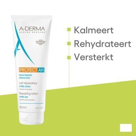 Aderma Protect Lait Reparateur Anti soleil 250 ml  -  Aderma