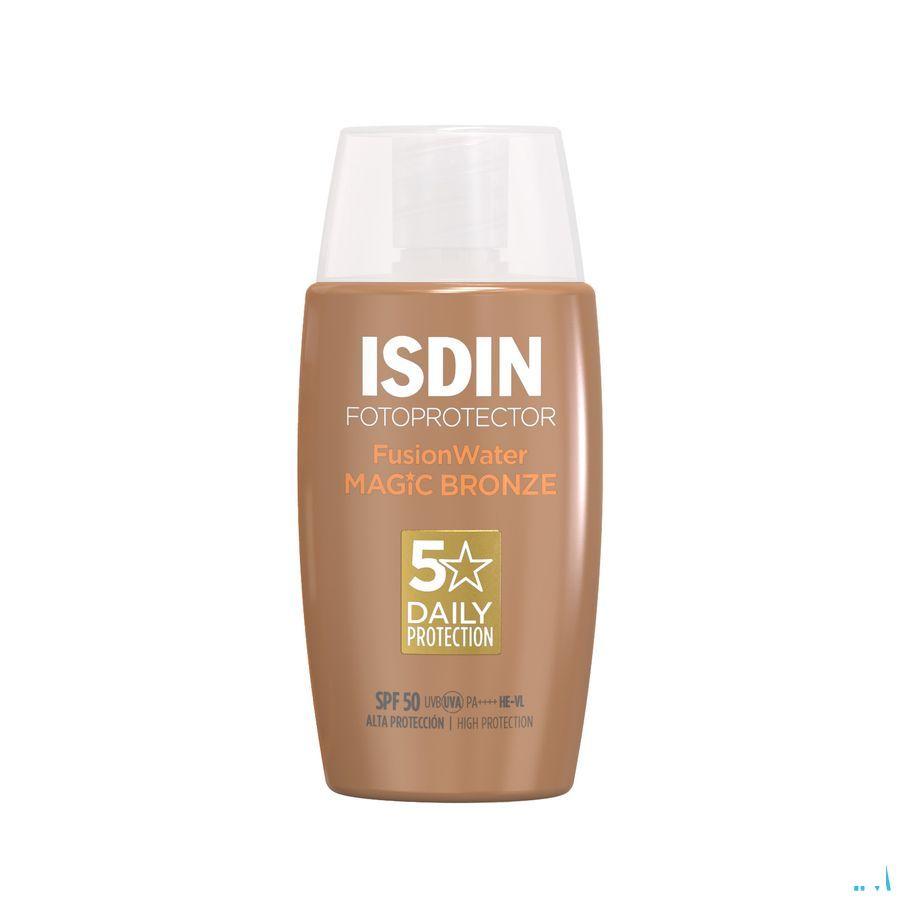 Isdin Fotoprotector Fusion Water Bronze Ip50+ 50 ml