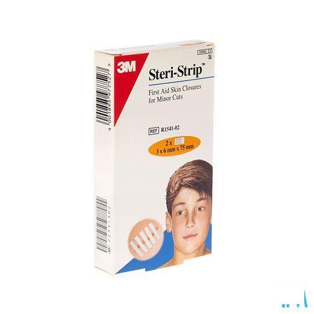 Steri-strip Hechtstrip Ster 6x 75mm 2x 5 1541p-2  -  3M