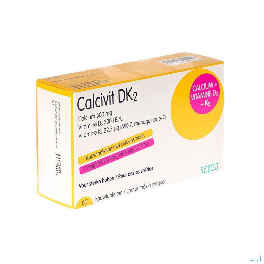 Calcivit Dk2 Kauwtabletten 60 