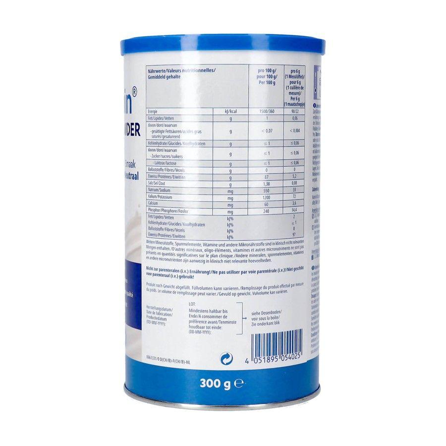 Fresubin Protein Powder 300 gr Neutre/neutraal  -  Fresenius