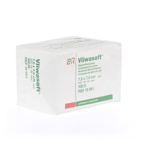 Vliwasoft Kp N/st 4pl 7,5x7,5cm 100 12081  -  Lohmann & Rauscher