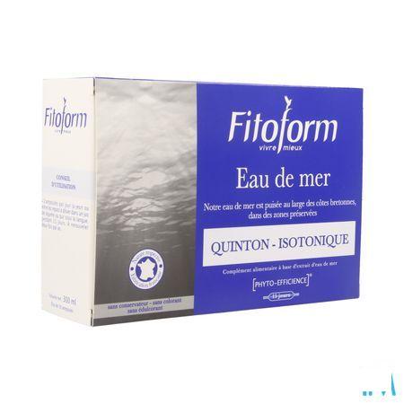 Isotonique Eau De Mer Ampullen 30x10 ml Fitoform  -  Bioholistic Diffusion
