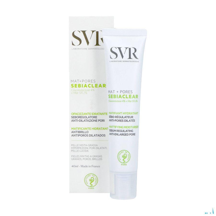 Sebiaclear Creme Mat + Pores Tube 40 ml