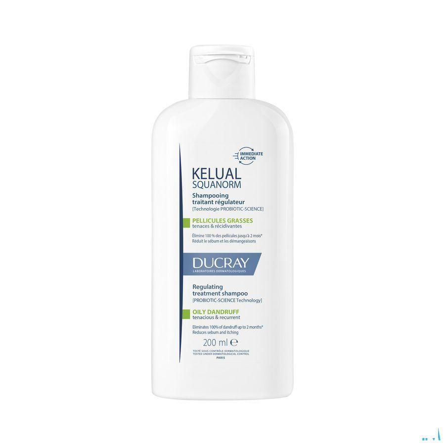 Ducray Kelual Squanorm Shampoo Vette Schilfers 200 ml