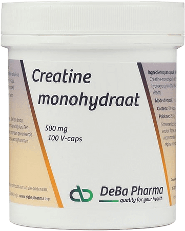 Creatine Monohydraat Capsule 100x500 mg  -  Deba Pharma