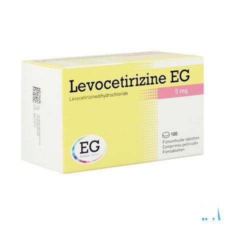 Levocetirizine EG 5 mg Filmomhulde Tabletten 100  -  EG