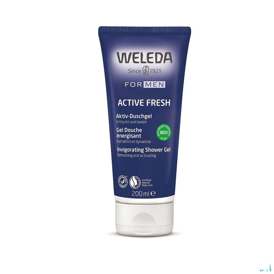 Weleda Gel Douche Energisant Homme Tube 200 ml  -  Weleda