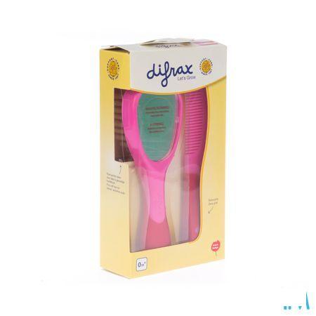 Difrax Set Borstel En Kam Dlx  -  Difrax