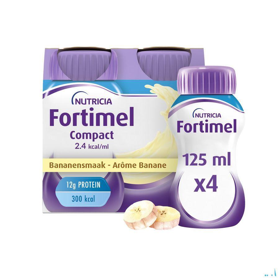 Fortimel Compact 2.4Kcal Banaan 4X125 ml  -  Nutricia