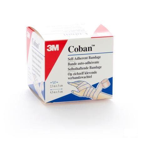 Coban Bandage Elast.tan 5,0cmx4,57m Roul. 1582p  -  3M