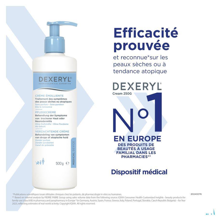 Dexeryl Creme Fl Pompe 500g