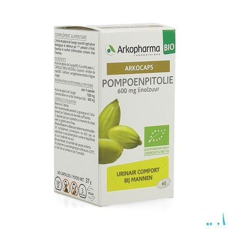 Arkocaps Pompoenpitolie Bio 60 Capsule  -  Arkopharma