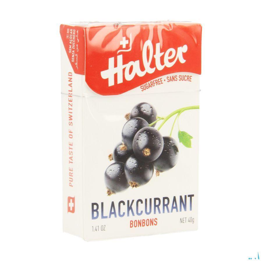 Halter Bonbon Cassis Ss 40 gr  -  Sotrexco International