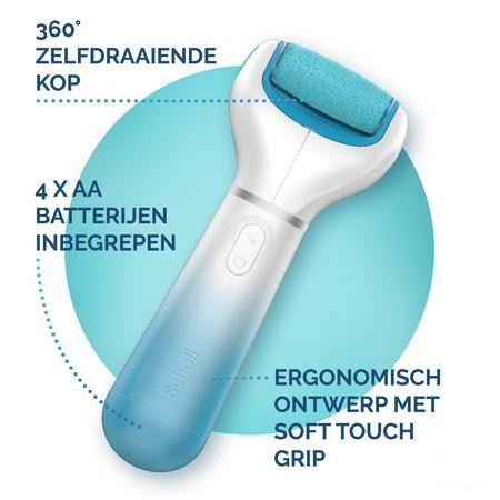 Scholl Velvet Smooth Rape Electrique+gommage Ps Bleu