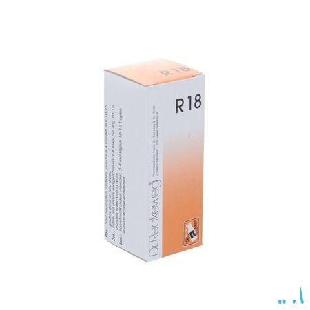 Reckeweg Dr. R18 Druppels 50 ml  -  Nut-Hom-Phyt