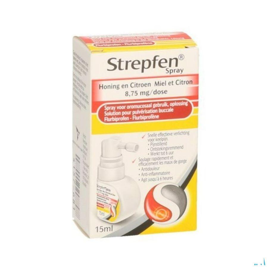 Strepfen 8,75 mg Miel-Citr.Spray Sol Pulv Bucc.15 ml