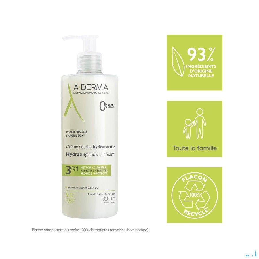Aderma Indisp. Douchecreme Hydraterend 500 ml