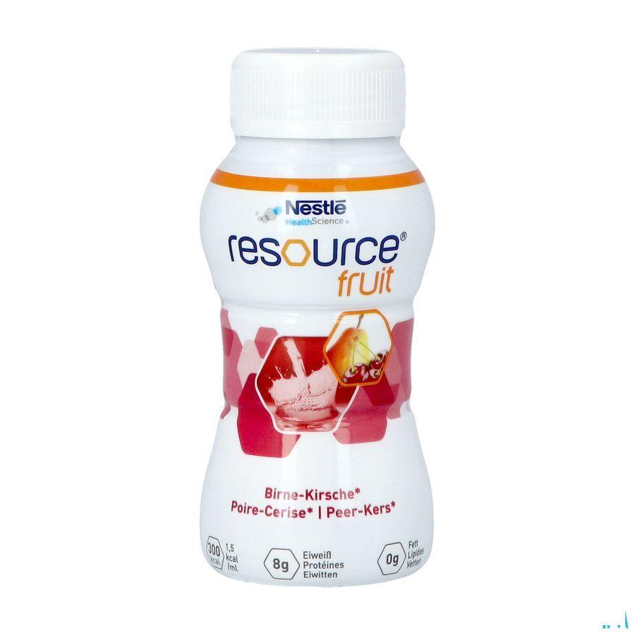 Resource Fruit Poire Cerise 4X200 ml 12415255