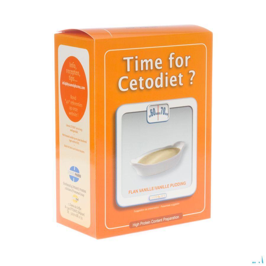 Cetodiet Flan Vanille Poeder Zakje 6