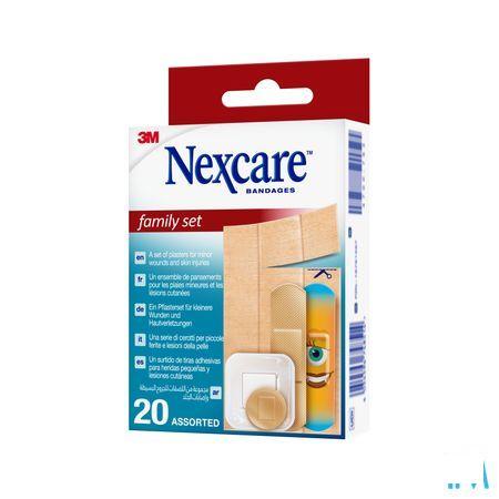 Nexcare 3M Family Set Assortiment Pansements 20